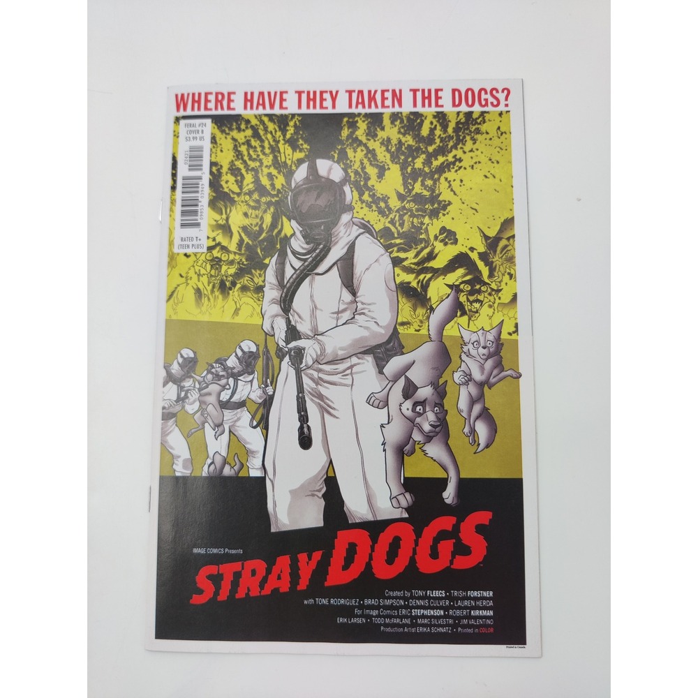 Stray Dogs Feral #24 Cover B Image Comics Tony Fleecs Trish Forstner Horror 2021